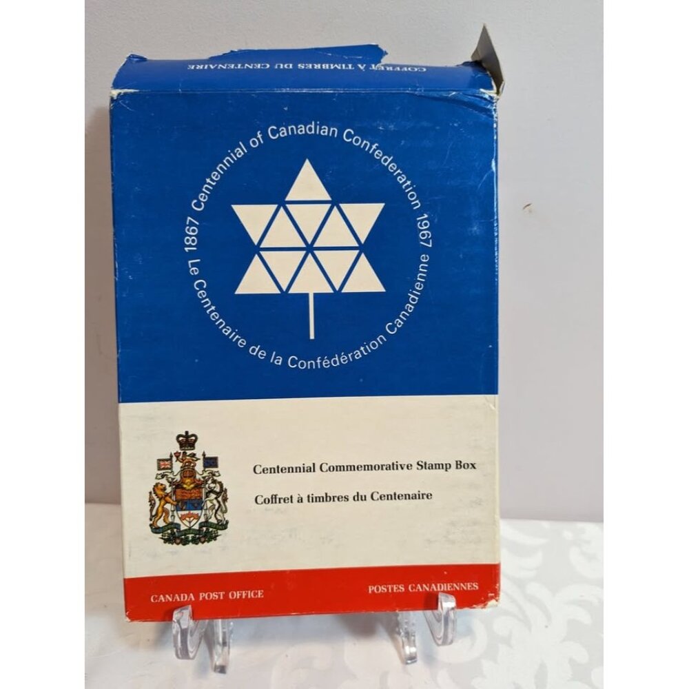 1967 Centennial Commemorative Stamp Box